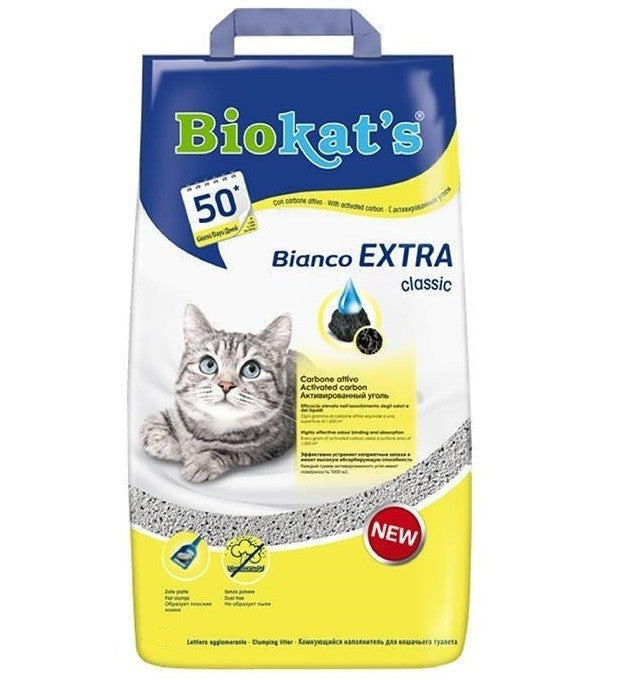 Biokat's Bianco Extra Classic Cat Litter, 10 Kg