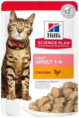 Hill's Science Plan Multipack Wet food for Adult Cats - 12pcs x 85g (Chicken x 6pcs and Turkey x 6pcs)