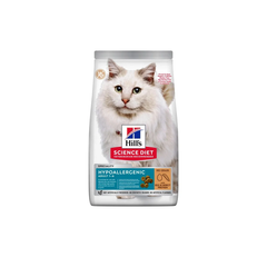 Hill’s Science Plan Hypoallergenic Adult Cat Food No Grain Egg & Insect Protein (1.5kg)