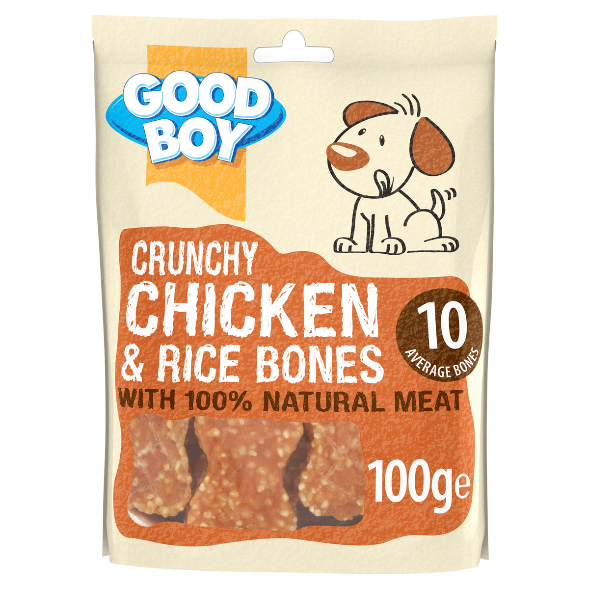 Armitage Crunchy Chicken & Rice Bones - 100g