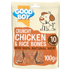 Armitage Crunchy Chicken & Rice Bones - 100g