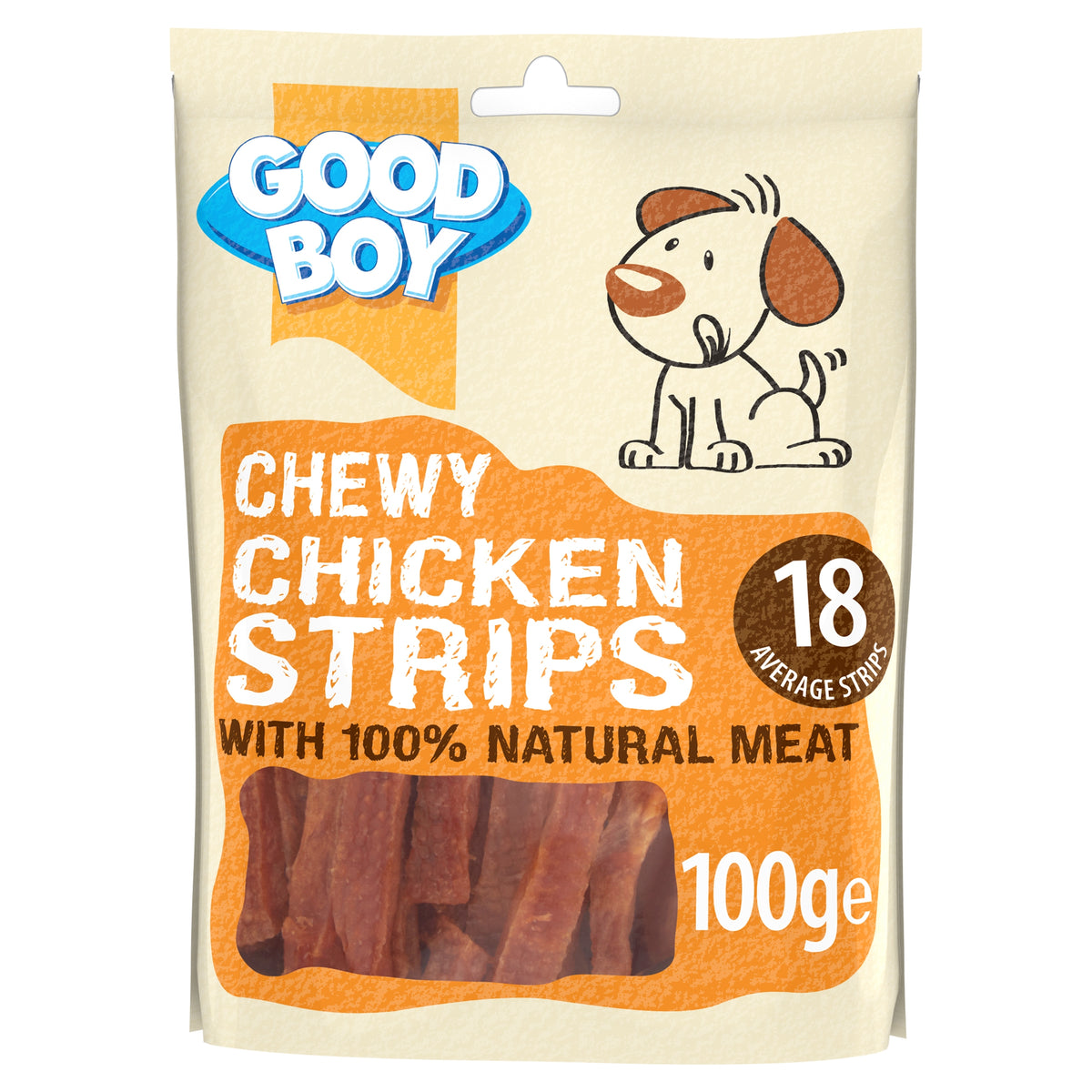 Armitage Chewy Chicken Strips - 100g