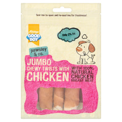 Armitage Jumbo Chicken Chewy Twists - 100g