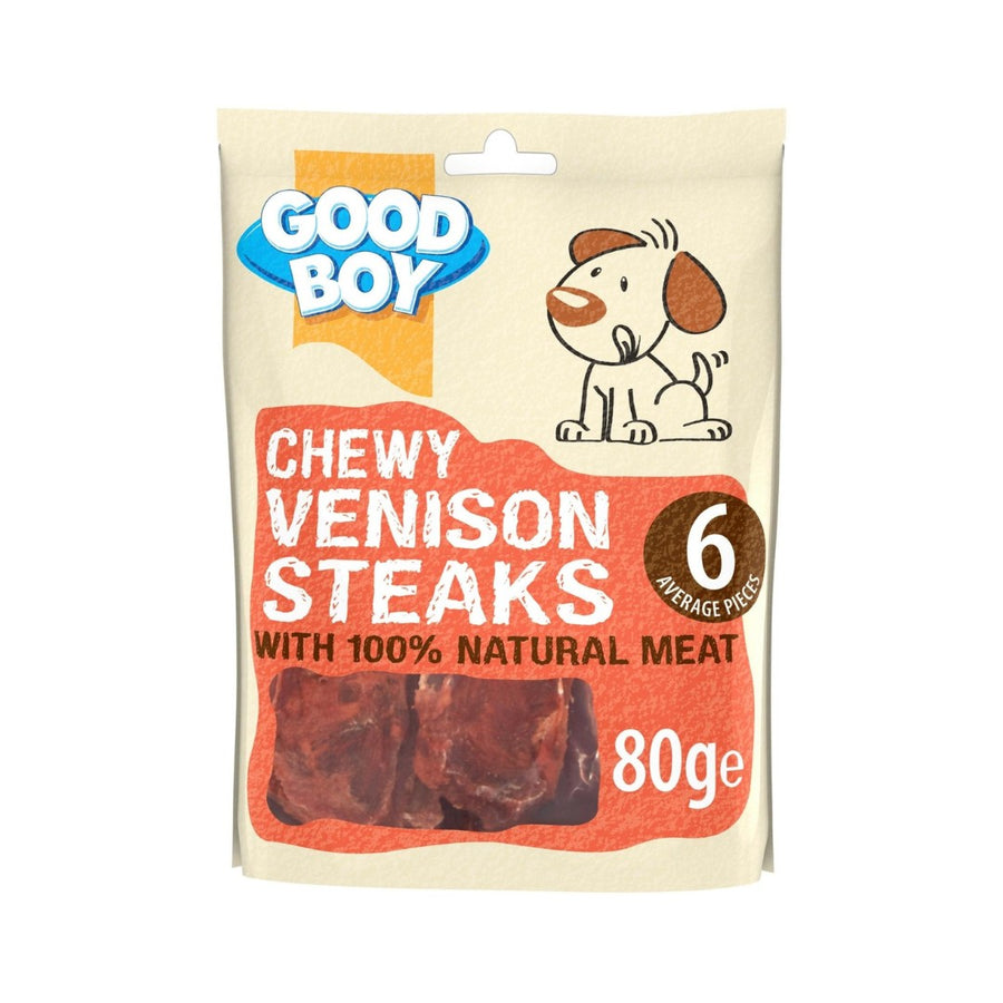 Armitage Chewy Venison Steaks - 80g