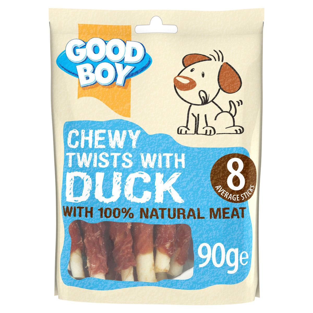 Armitage Chewy Duck Twists - 90g