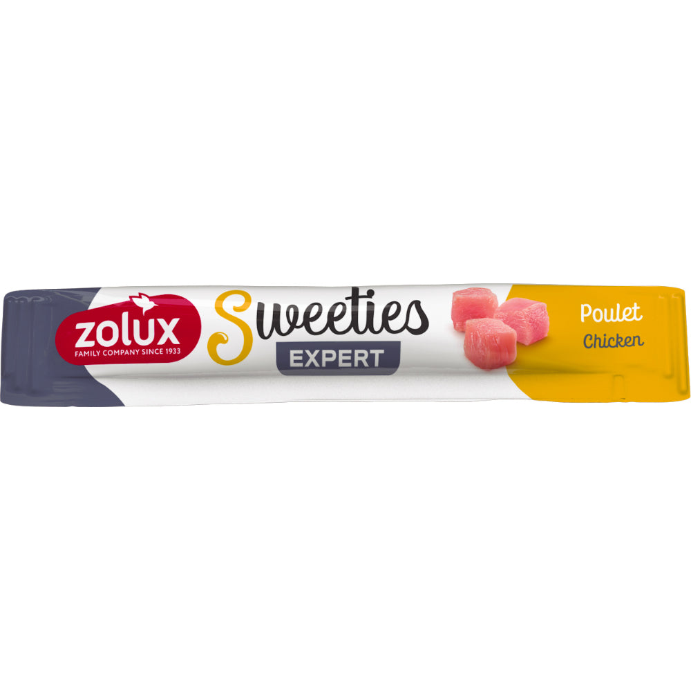 Zolux Sweeties Creamy Stick For Cat - Chicken 48pcs/Box