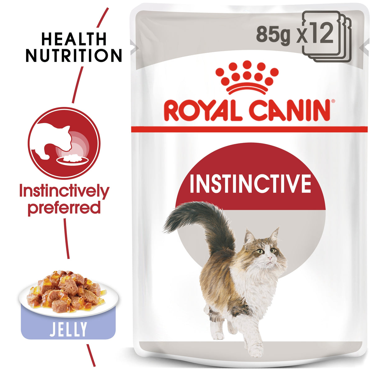 Feline Health Nutrition Instinctive Adult Cats Jelly (WET FOOD - Pouches)