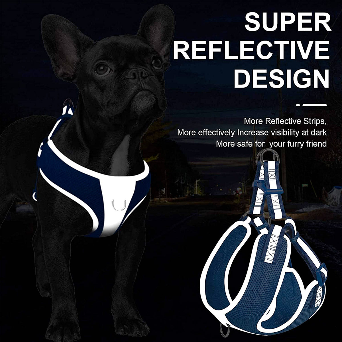 Fida Step-in Reflective Dog Harness