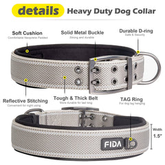 Fida Heavy Duty Dog Collar