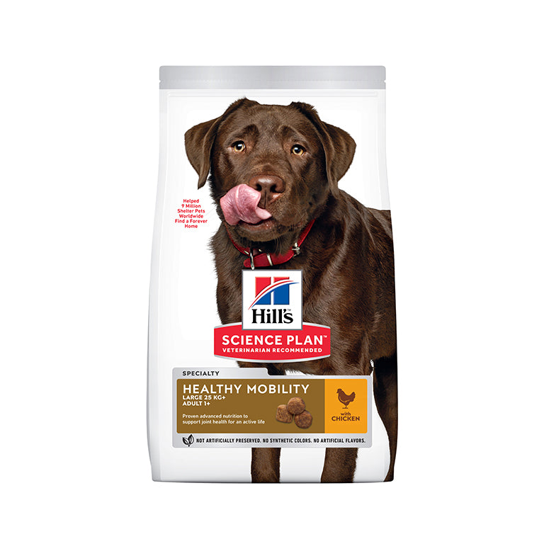 Hill's Science Plan Healthy Mobility Large Breed Adult Dog Food with Chicken 