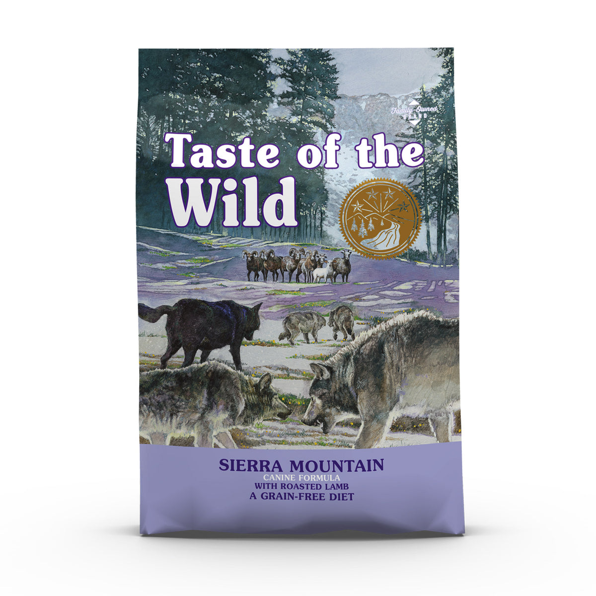 Taste of Wild Sierra Mountain Canine Recipe with Roasted Lamb