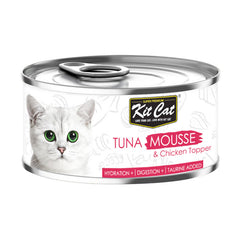 Kit Cat Tuna Mousse With Chicken Topper