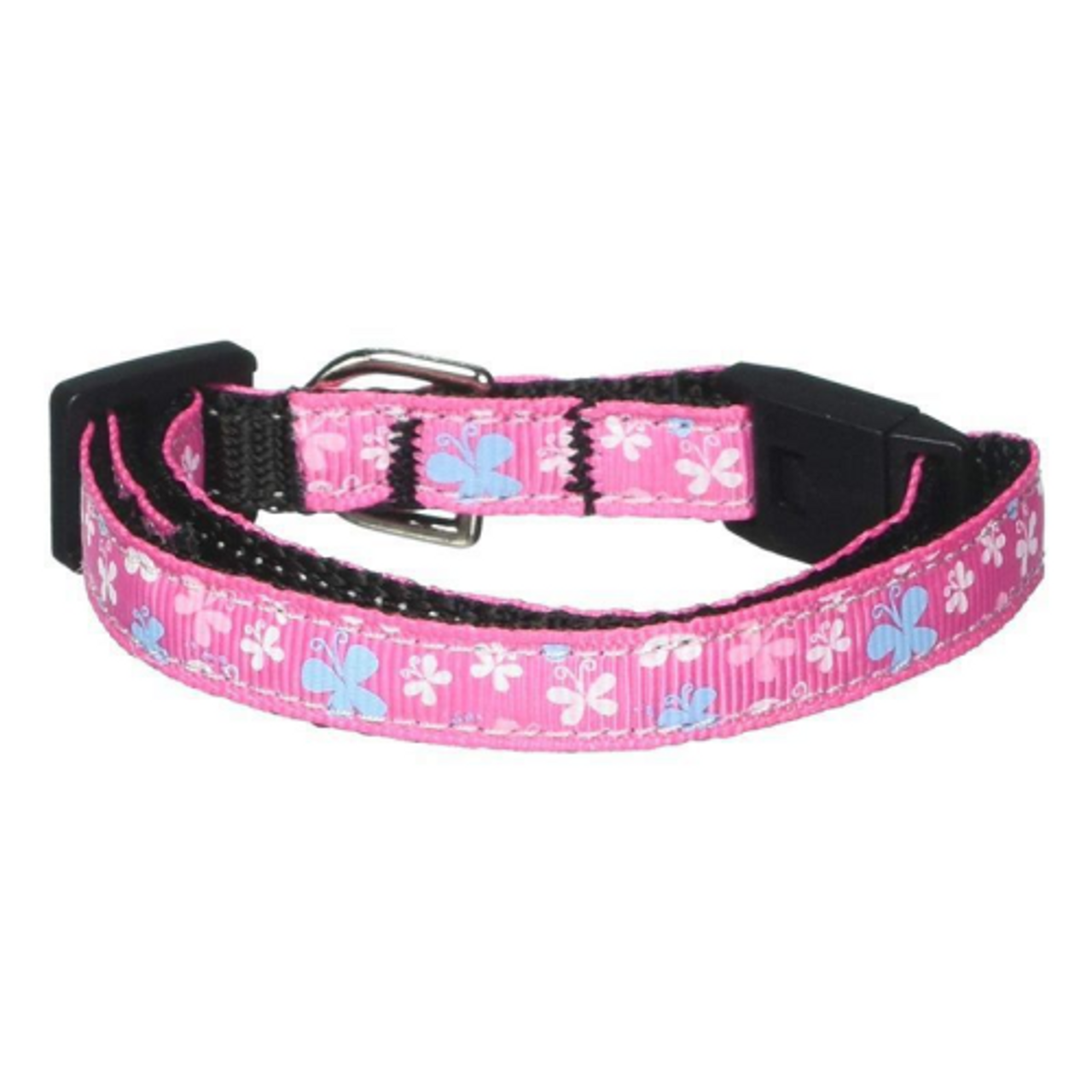 Flamingo Cat Collar Butterflies, 35 cm