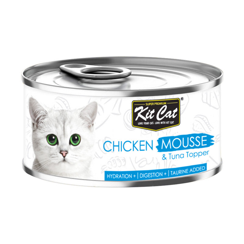 Kit Cat Chicken Mousse With Tuna Topper