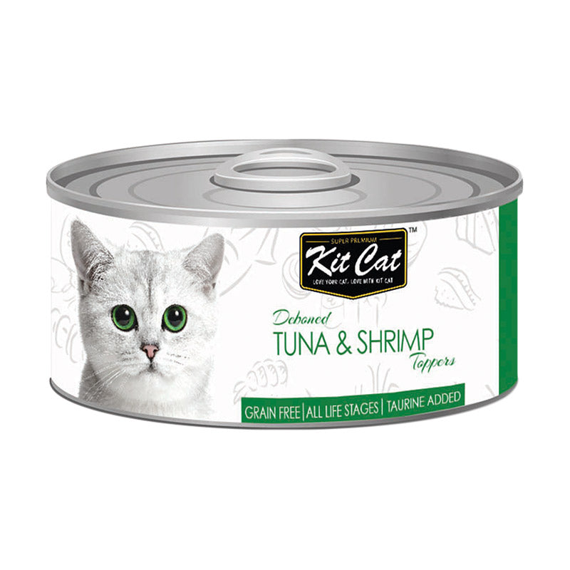 Kit Cat-Tin-Tuna & Shrimp Toppers