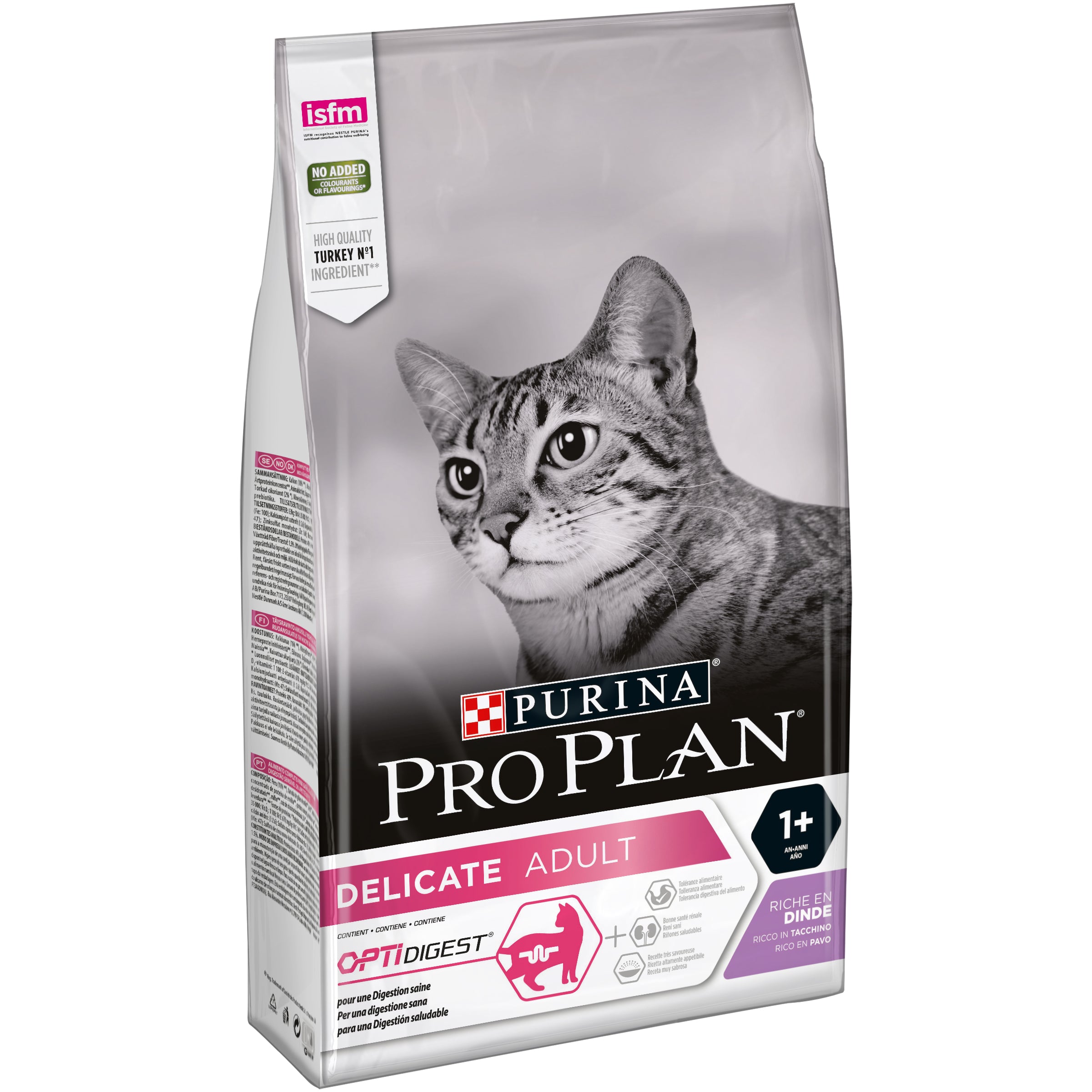 Purina Pro Plan Delicate Adult, Dry Cat Food with Turkey