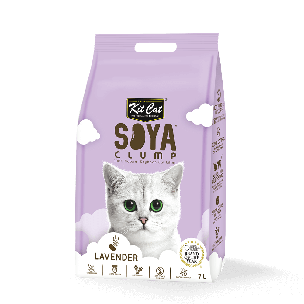 Kit Cat SoyaClump Soyabean Litter Lavander