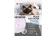 Flamingo Silica Fine Clumping Regular Cat Litter 