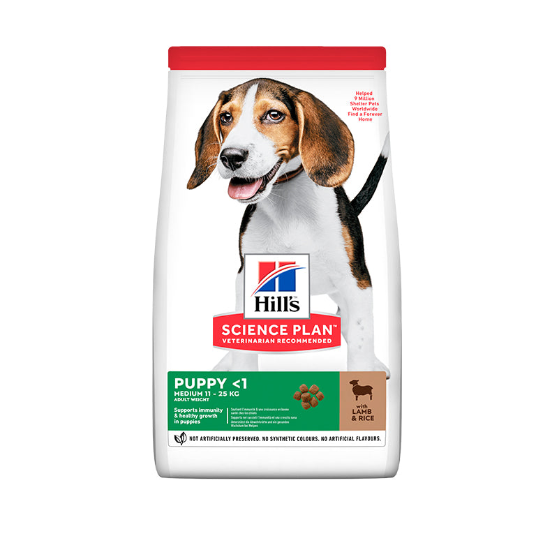 Hill's Science Plan Medium Puppy Food with Lamb & Rice