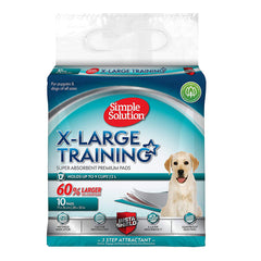 Simple Solution Premium Dog and Puppy Training Pads, Pack of 10