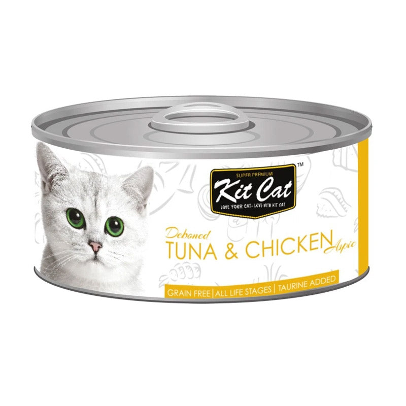 Kit Cat-Tin- Tuna & Chicken