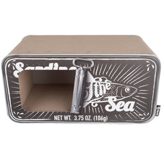 District 70 Sardine 2 in 1 Cat Scratcher & Cave