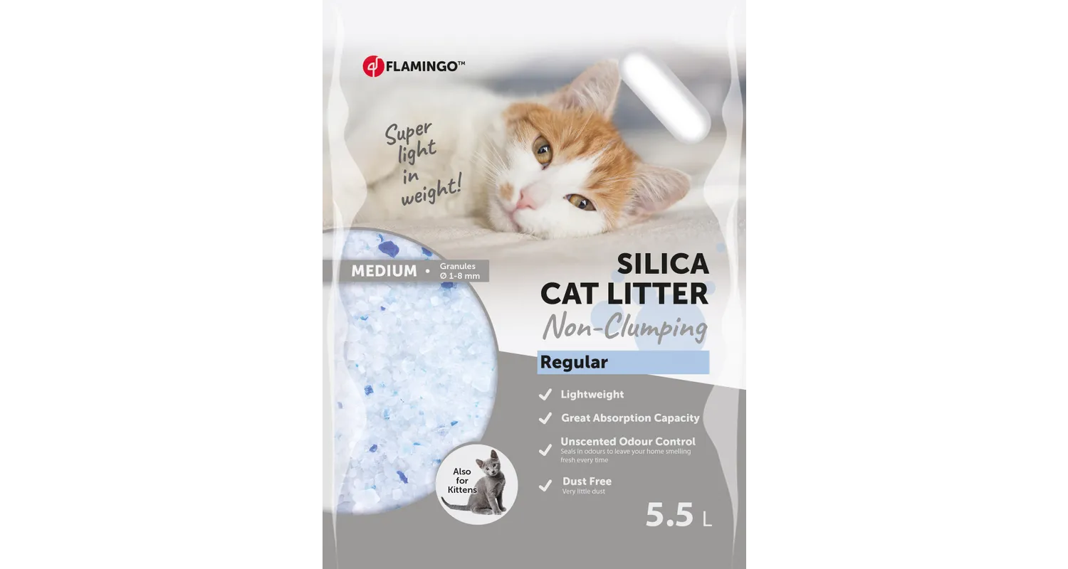 Flamingo Silica Cat Litter