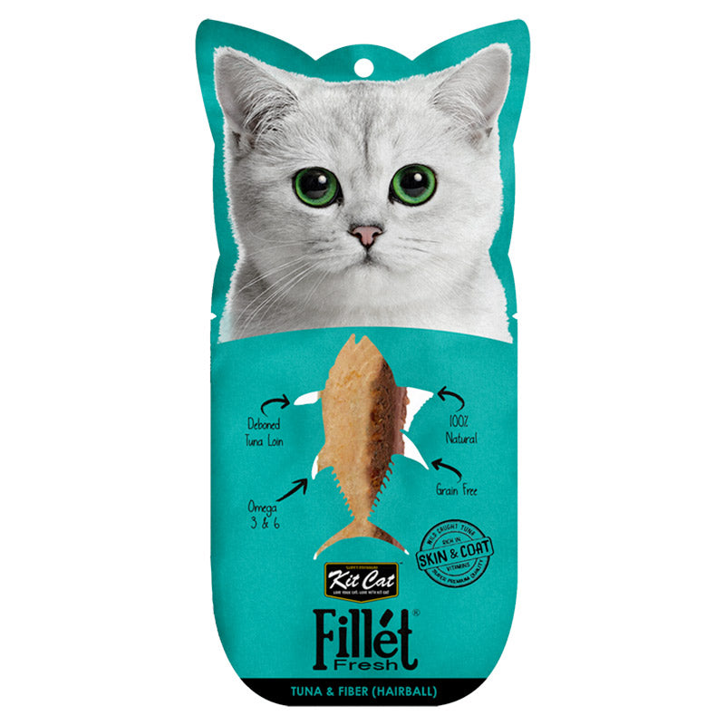 Kit Cat Fillet Tuna & fiber (Hairball)