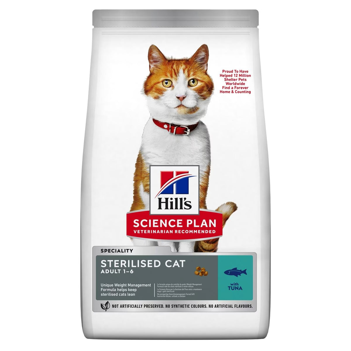 Hill's Science Plan Sterilised  Adult Cat Food with Tuna