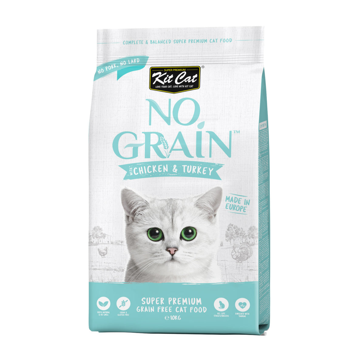 Kit Cat No Grain Super Premium Cat Food with Chicken & Turkey