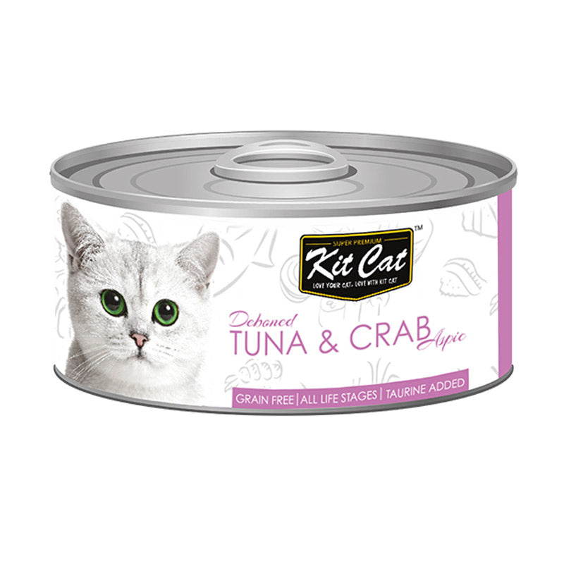 Kit Cat-Tin-Tuna & Crab