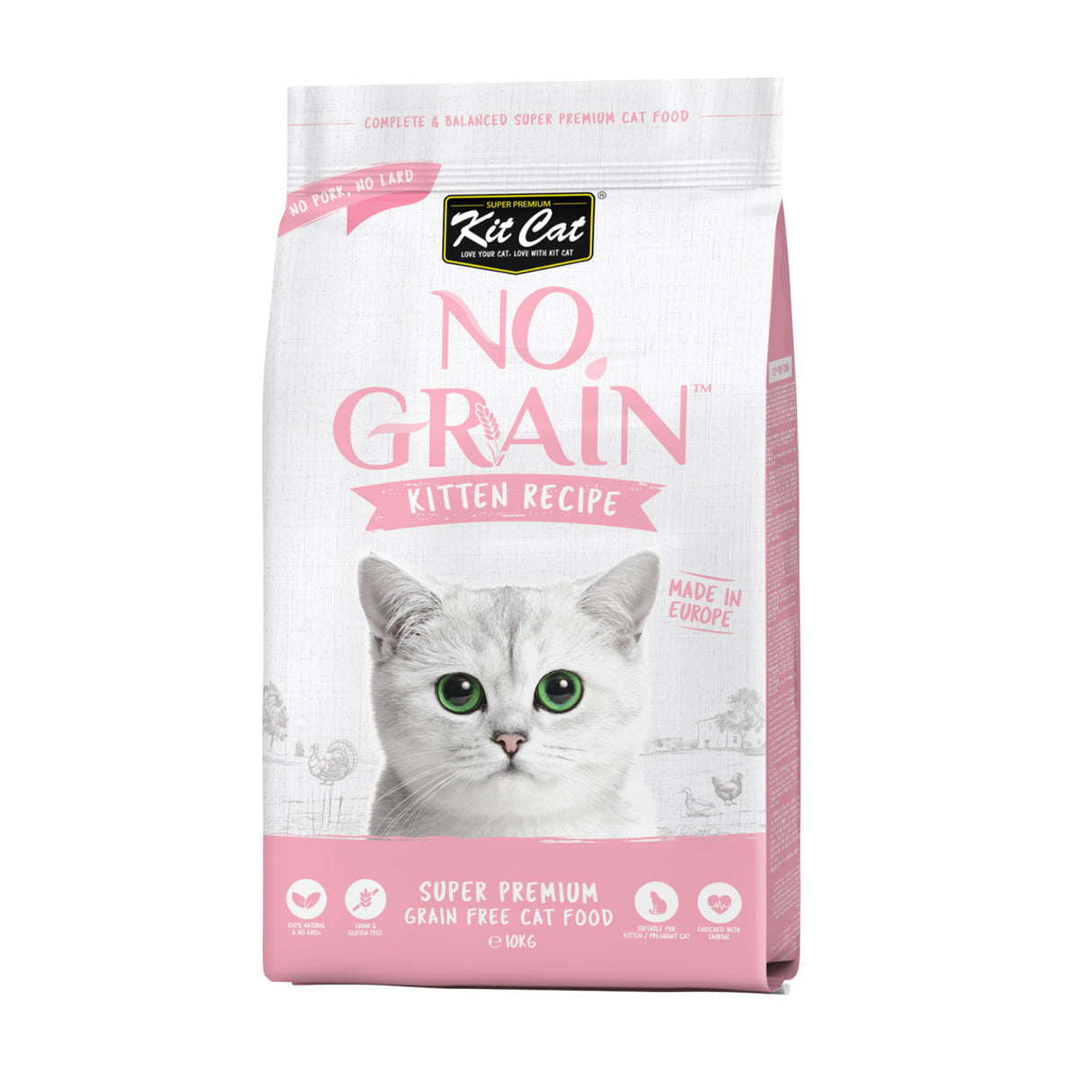 Kit Cat No Grain Super Premium Cat Food Kitten Recipe