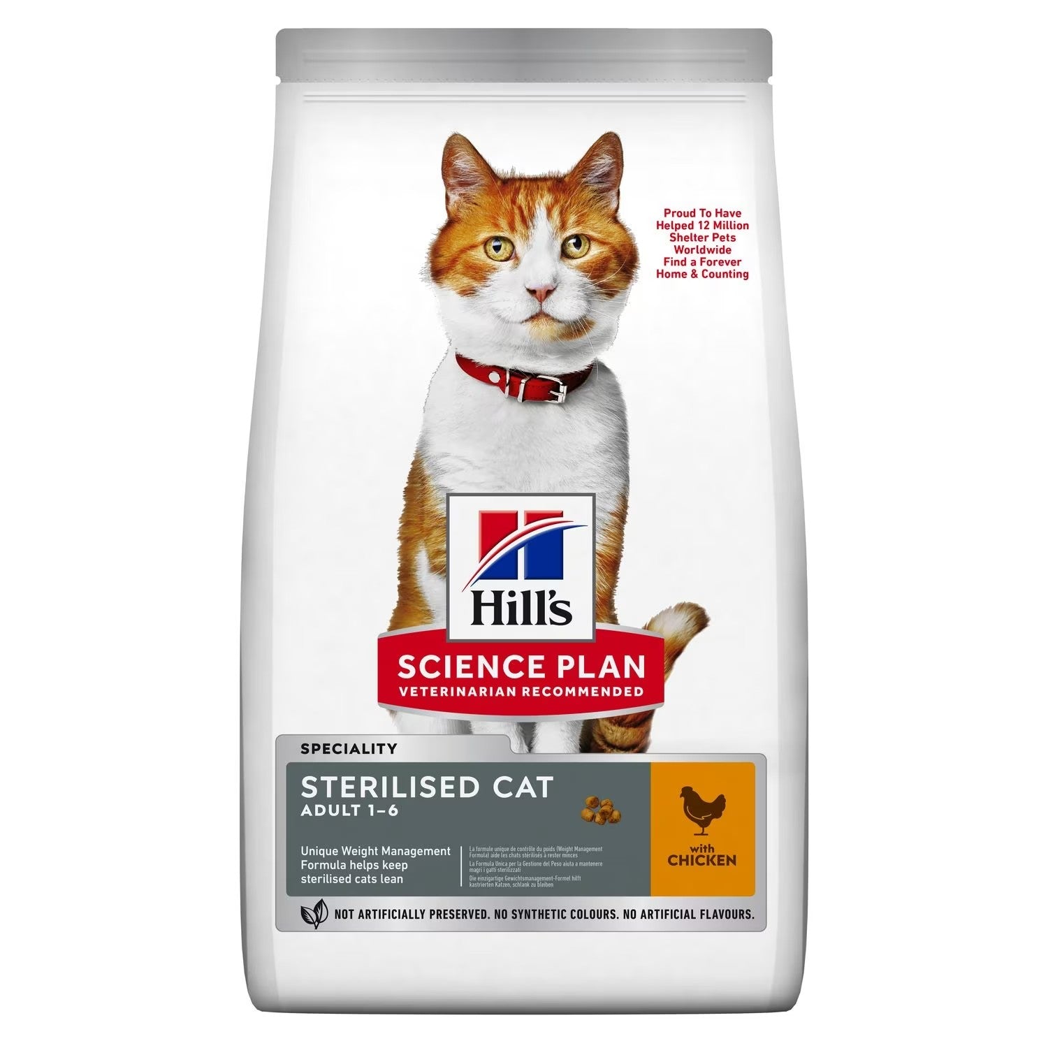 Hill's Science Plan Sterilised  Adult Cat Food with Chicken