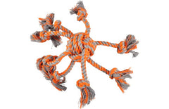 Flamingo Cotton James Octopus Orange Knotted Ball