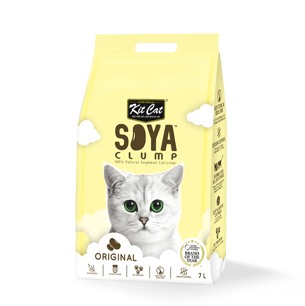 Kit Cat SoyaClump Soybean Litter Original