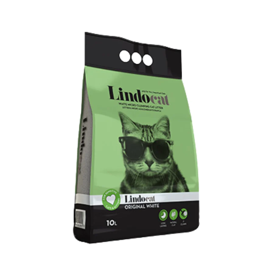 LindoCat White Bentonite Original White - Fragrance Free