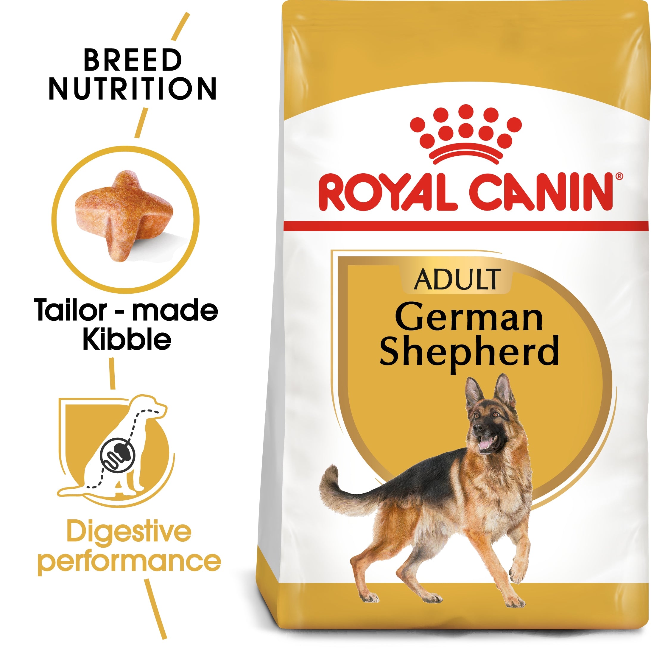 Breed Health Nutrition German Shepherd Adult 3 KG