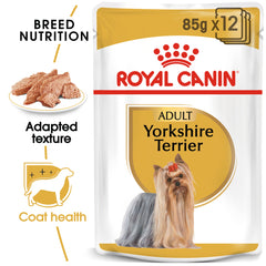 Breed Health Nutrition Yorkshire Adult (WET FOOD - Pouches)