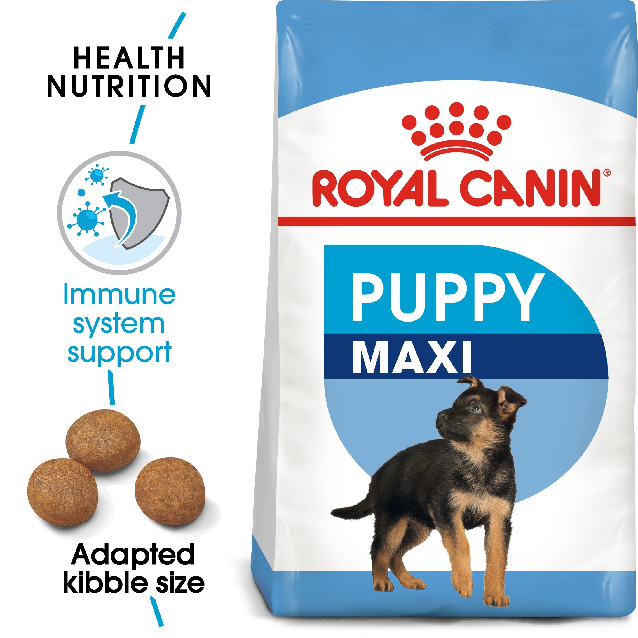 Size Health Nutrition Maxi Puppy