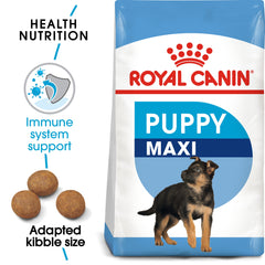 Size Health Nutrition Maxi Puppy