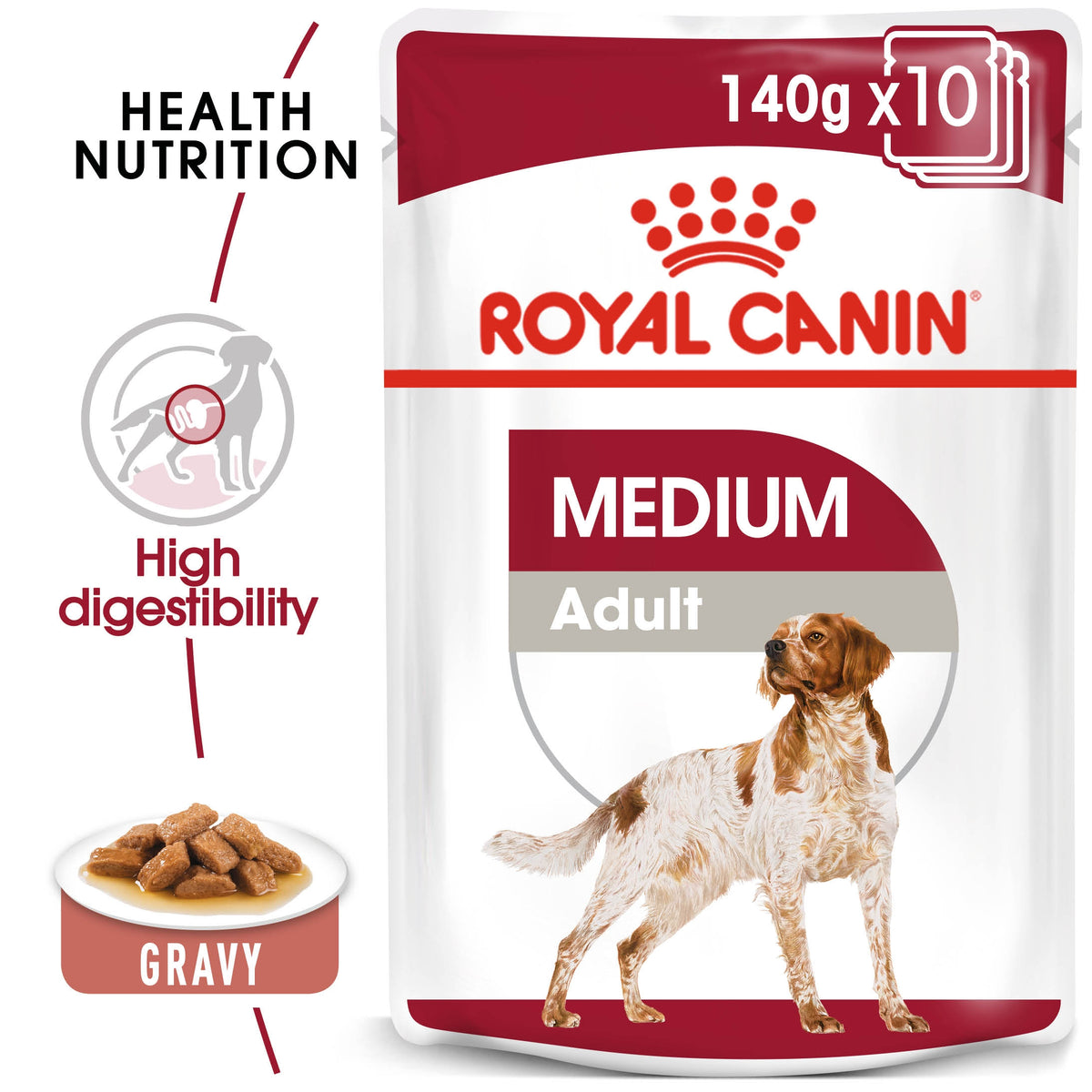 Size Health Nutrition Medium Adult (WET FOOD - Pouches)