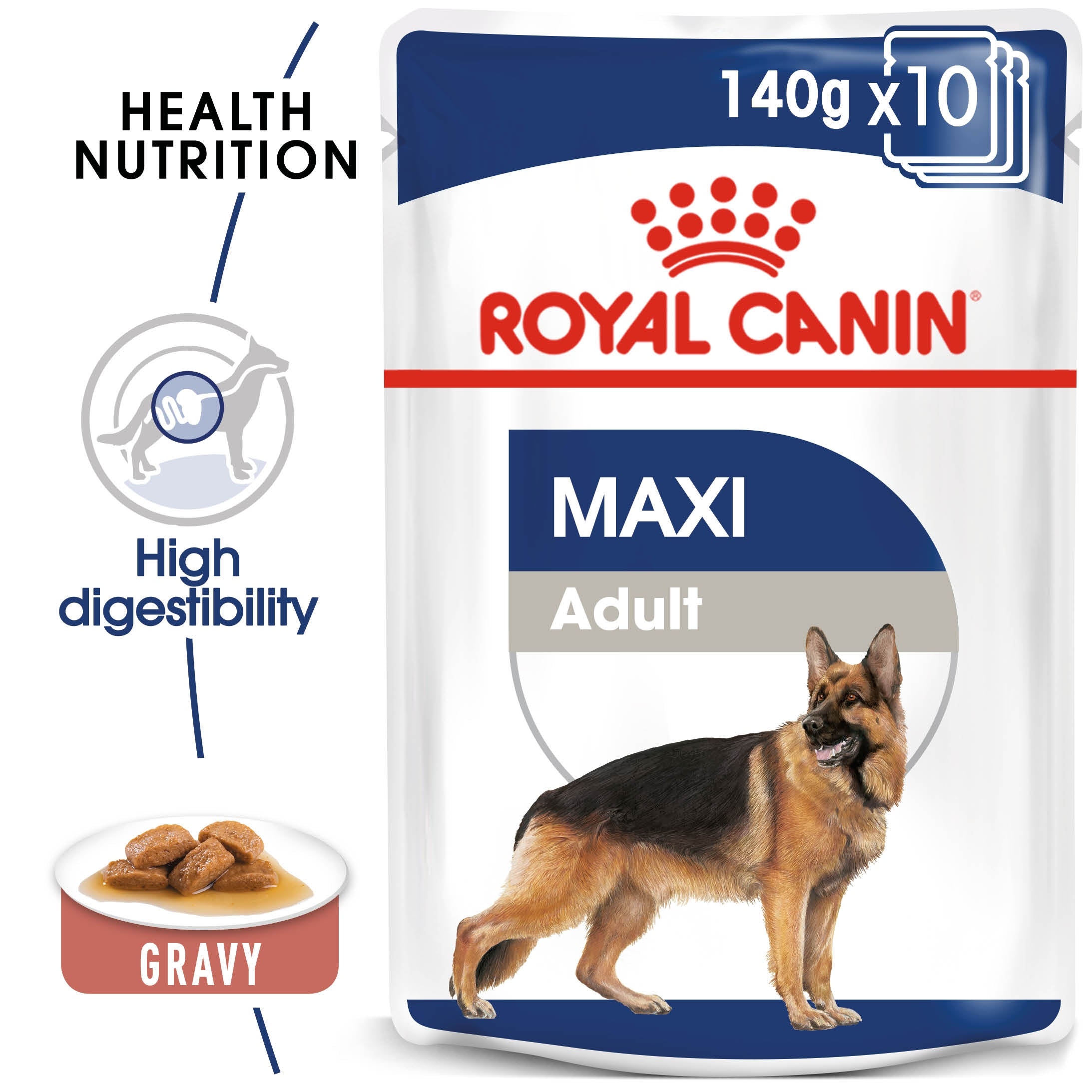 Size Health Nutrition Maxi Adult (WET FOOD - Pouches)