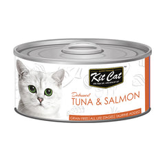 Kit Cat-Tin-Tuna & Salmon