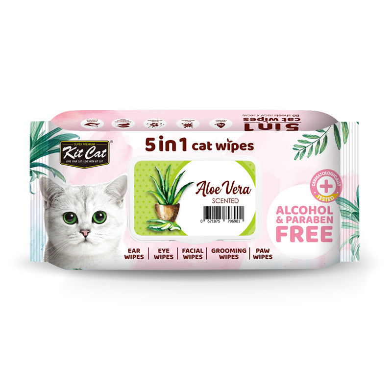 Kit Cat 5 in 1 Aloe Vera Scented