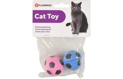 Flamingo Cat Toy Sponge Football