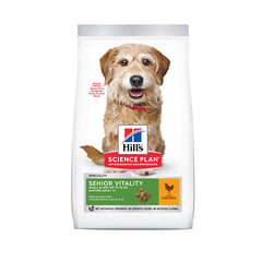 Hill's Science Plan Senior Vitality Small & Mini Mature Adult 7 Dog Food with Chicken & Rice 