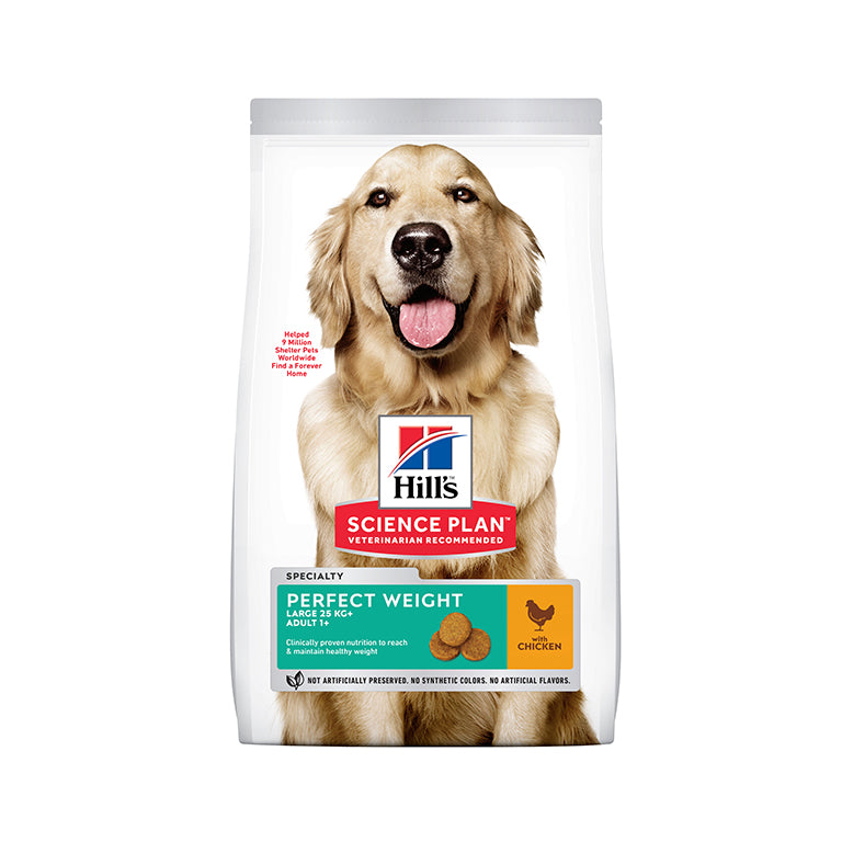 Hill's Science Plan Adult Perfect Weight Large Breed Dog Food with Chicken 