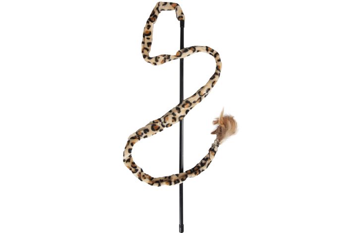 Flamingo Cat Wand Leopard Fishing Rod